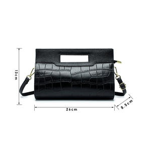 Sac à main en cuir véritable tendance, grande capacité, sac à bandoulière classique, style luxe léger, sac bandoulière pour femme - Product Image 6