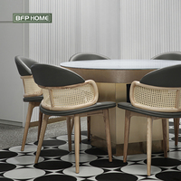 BFP – ensemble de Table et chaise en bois massif pour Restaurant, Design moderne et Simple