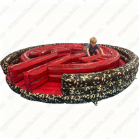 Labyrinthe interactif géant gonflable en PVC personnalisé Sqarcade pour événements et attractions intérieurs/extérieurs