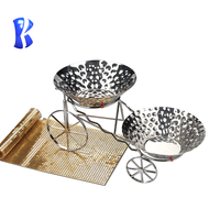 OKEY Düğün Dekorasyonu Metal Tatlı Standı Masa Pastaları Büfe Yiyecekleri Tatlılar Sergi Rafı 4 Katlı Tatlı Cupcake Pasta Standı