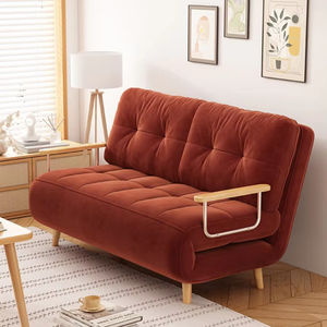 أريكة قابلة للطي متعددة الاستخدامات، سرير وأريكة كسولة، مناسبة لغرف المعيشة الصغيرة وغرف النوم والمكاتب، أريكة فردية قابلة للتمدد - Product Image 4