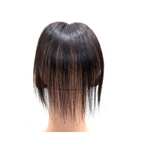 Pelucas coreanas premium Cosmo en Corea (5x8)-7 pulgadas, peluca de cabello humano liso premium, textura suave, acabado natural para mujeres