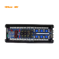 Amplificateur de voiture monoblock à large bande de puissance élevée de classe D 13500W 1 canal Amplificateur de puissance brésilien avec crossovers