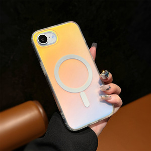 Frontière commerce extérieur luxe pour Apple 16e étui de téléphone portable nouvelle poignée de protection transparente à paillettes 16e imprimé léopard - Product Image 5