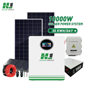 HJ hoàn thành 10KW năng lượng mặt trời hệ thống điện 5KW 15KW 20kW 30Kw lai năng lượng mặt trời hệ thống tấm cho nhà - Product Image 2