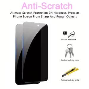 Protection d'écran anti-espion en verre 2.5D pour iPhone 16, 15, 14, 13, 12 – Nouvelle arrivée 2025 pour i18pro - Product Image 2