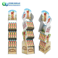 Comestibles Comida Dulces Snack Estante de exhibición de plástico personalizado Proveedor Tienda Exhibición Marca Modelo SDNLPMK01