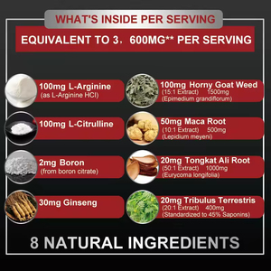 Gomitas de Hierba de Cabra en Celo de Alta Calidad para Hombres, Proporcionan Energía, Suplemento Natural a Base de Hierbas de Grado Alimenticio - Product Image 6