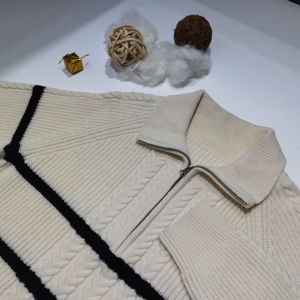 <span class=keywords><strong>Prix</strong></span> compétitif, bonne qualité, <span class=keywords><strong>pull</strong></span> en tricot pour femmes à col rabattu à manches longues pour l'hiver - Product Image 6
