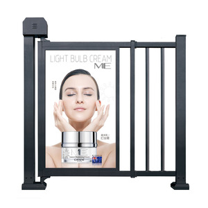 Tự Động Có Thể Thu Vào Thép Không Gỉ Đu Mở Phong Cách Cổng Cho Biệt Thự Vườn Nhà Điều Khiển Từ Xa Gấp Nướng Thiết Kế Căn Hộ - Product Image 2