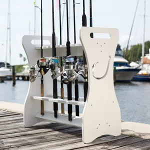 Présentoir Mural Pour Moulinets De Pêche – Rangement Compact, Support à Fixer Au Mur