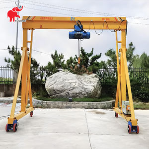 Servicio ligero 300kg 500kg 1 tonelada 2 toneladas 3 toneladas <span class=keywords><strong>4</strong></span> toneladas 5 toneladas 6 toneladas 8 toneladas pequeña grúa de pórtico portátil móvil con certificación CE - Product Image 2