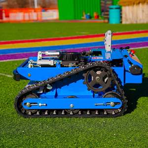 Cortacésped Automático a Gasolina <span class=keywords><strong>con</strong></span> Control Remoto y Altura de Corte Ajustable para Jardín Pequeño o Villa - Product Image 5