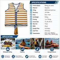 Gilets de sauvetage Solas approuvés CE, imperméables, à séchage rapide, pour apprendre à nager, gilet de sauvetage de sécurité pour bébé, gilet de sauvetage surdimensionné pour enfants