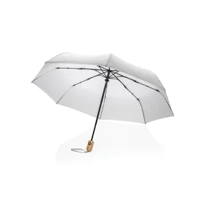 Mini parapluie en bambou rPET, gadgets écologiques et durables - Product Image 2