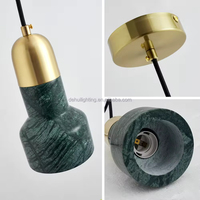 Lampe murale Qihe, style simple et moderne, luxe, marbre, LED, or, pour restaurant, couloir, allée, café, balcon, bar, chevet, lampe décorative