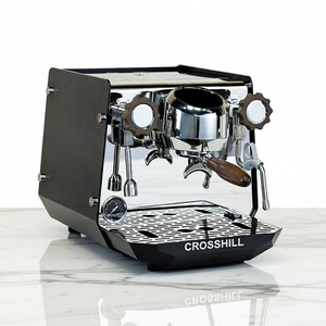Machine à expresso professionnelle 2400W, double chaudière Golden Cup, système d'extraction 58Pro, contrôle NTC PID, haute performance - Product Image 1