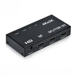 Adaptateur pour Splitter 1 entrée 2 sorties 4K, prend en charge le réveil à distance, la gestion de l'alimentation pour Fire Stick/Roku/PS4/<span class=keywords><strong>PS5</strong></span>/Xbox/Switch/TV/Projecteur - Product Image 1