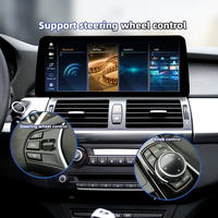Lecteur multimédia automobile sans fil OEM QLED avec système Linux, Carplay et Android Auto, écran tactile pour BMW X5 E70 X6 E71, lecteur DVD de voiture