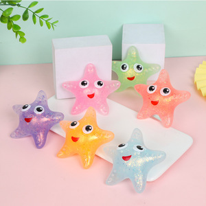 2025 Hot Starfish Maltose Filling Soft Lovely Squishy Toy <b>Squeeze</b> Toy Custom Animal Children Gift - Product Image 3