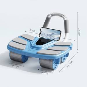 <span class=keywords><strong>Rueda</strong></span> de Entrenamiento <span class=keywords><strong>Abdominal</strong></span> de Cuatro Ruedas <span class=keywords><strong>con</strong></span> Rebote Automático, Temporizador Inteligente, Soporte para Codos, Material ABS Multifuncional - Product Image 6