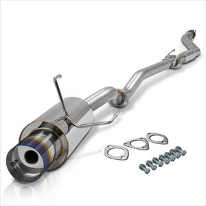 ชุดท่อไอเสียแบบ Single Path Exhaust Muffler Catback ขนาดปลายท่อ 4 นิ้ว สำหรับรถยนต์ฮอนด้า ซีวิค ซี รุ่น EP3 HB ปี 2002-2005 - Product Image 1