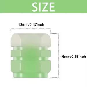 Neumáticos al por Mayor, Tapas de Válvulas, Neumáticos Luminosos, Cubiertas Antipolvo, Automóviles, Bicicletas, Bicicletas Eléctricas, Motocicletas, Universal - Product Image 1