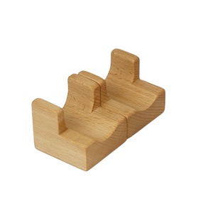 Supporto per Sushi <span class=keywords><strong>a</strong></span> Forma Rotonda in Legno per Piccoli Rotoli di Sushi e Taco - Product Image 5