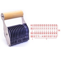 Réglable Jumbo Multi-Spécification Séquençage Rotatif Codes À Barres Calendrier Perpétuel Emballage Numérique Carton Timbres à Date