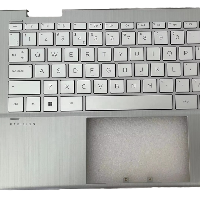 For HP Pavilion x360 14-DY M49434-031 M45225-031 UK English Keyboard Palmrest NEW