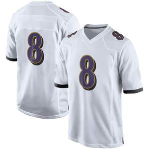 T-shirts de <span class=keywords><strong>rugby</strong></span> pour hommes élégants sublimés Vêtements de football américain Broderie entièrement personnalisée Fans cousus Maillot de football américain - Product Image 1