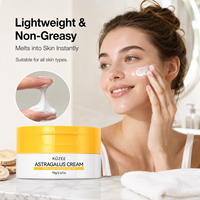 Crème Visage Personnalisée à l'Astragale Glycérine Niacinamide Acide Hyaluronique - Hydratante Réparatrice Éclaircissante pour Tous Types de Peau