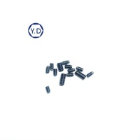 Tornillo sin cabeza de columna plana cóncava hexagonal de acero aleado grado 12.9 M1.4 * 2-10MM