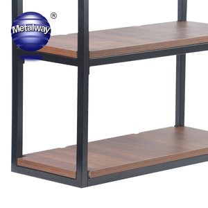 Piccolo e semplice ferro da tavolo scaffale da ufficio scaffale di stoccaggio da scrivania per cucina soggiorno e uso di scarpe - Product Image 3