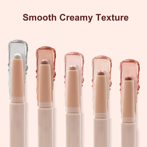 Đa-Mục Đích Sử Dụng <span class=keywords><strong>Eyeshadow</strong></span> Stick Set Crayon Kim Loại Ánh Sáng Mờ Kem Bút Kẻ Mắt Làm Sáng Nhăn Chống Bóng Mắt Bút Chì - Product Image 2