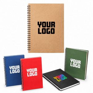 Cuaderno Espiral Personalizado al por Mayor con Cubierta de Papel A4 A5 B5, Cuaderno Espiral de Tapa Dura Colorido con Logotipo, Cuaderno Espiral A4 - Product Image 1