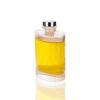 Flacon de recharge élégant en verre pour diffuseur à bâtonnets 100ml et 200ml pour emballage d'huiles parfumées pour la maison – Vente en gros