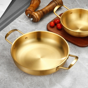 Sartén <span class=keywords><strong>para</strong></span> paella <span class=keywords><strong>de</strong></span> acero inoxidable <span class=keywords><strong>de</strong></span> plata antigua, sartén <span class=keywords><strong>para</strong></span> Fideos con doble oreja <span class=keywords><strong>para</strong></span> <span class=keywords><strong>Cocina</strong></span> <span class=keywords><strong>de</strong></span> Inducción <span class=keywords><strong>de</strong></span> <span class=keywords><strong>gas</strong></span> - Product Image 6