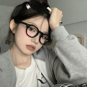 O3-20222 Lunettes de vue pour femmes à monture ronde, anti-lumière bleue, verres PC anti-UV, taille moyenne, origine Taizhou - Product Image 1