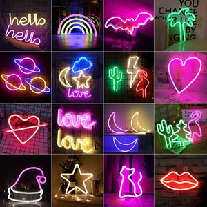 <span class=keywords><strong>Lampe</strong></span> murale en plastique avec éclairage LED en forme de <span class=keywords><strong>nuage</strong></span>, <span class=keywords><strong>néon</strong></span>, lumière d'ambiance, décoration artistique, pour chambre d'enfant, bébé, éclairage de fête, Noël - Product Image 1