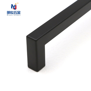Modern Black Stainless Steel <strong>Door</strong> Kitchen Cabinet <strong>Knobs</strong> Pulls Handle for Dresser Bedroom Living Room and Warehouse - Product Image 4