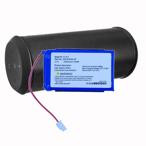 Flip2スピーカーバッテリー交換用ハイパワー3.7 2000mAhバッテリーAEC653055-2PバテリアJBLフリップ2(2013) Bluetoothスピーカー - Product Image 1