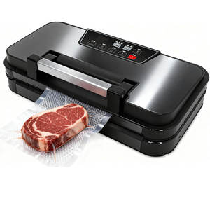 Scelleuse sous vide commerciale OEM avec poignée Easy-Lock, gonflage d'air, idéale pour les préparateurs <span class=keywords><strong>de</strong></span> repas, les foyers zéro déchet, scelleuses sous vide pour aliments - Product Image 1