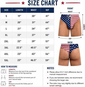 Shorts de bain sexy pour hommes, personnalisés, patriotiques, à taille élastique, imprimés, respirants, avec rembourrage amovible, séchage rapide, pour la plage - Product Image 2
