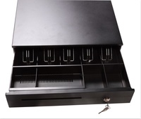 Tragbares Kassen system mit 4 Geldschein 4 Münz schlitzen Metall-Kassen schublade für Registrier kasse Geld Safe mit SDK-Funktion Zahlungs kioske
