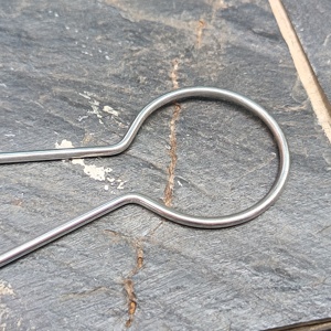 Clips de poteau en T galvanisés pour <span class=keywords><strong>fil</strong></span> de clôture Attaches en acier très résistantes pour clôtures agricoles et de jardin sécurisées - Product Image 5