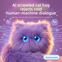 Peluche interactive intelligente AI : Chat intelligent pour l'éducation précoce, avec fonction Q&A vocale et yeux expressifs