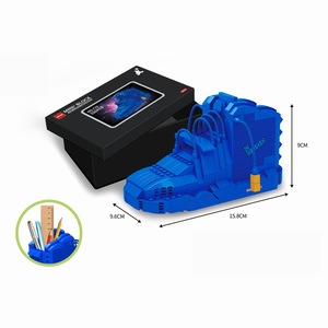 Zapatillas de baloncesto famosas, modelo de bloques de construcción, juguetes, gran oferta, 2023 - Product Image 3