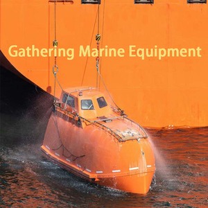 Bateau de sauvetage à chute libre en fibre de verre ignifuge SOLAS 7,5 m pour 35 personnes - Product Image 4