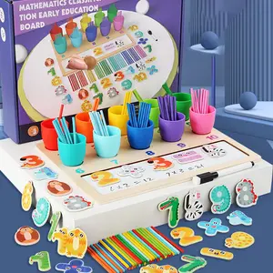 Children's Digital Color Classification Benefit Intelligence Development Wooden Toys Education Digital Color Classification Toys